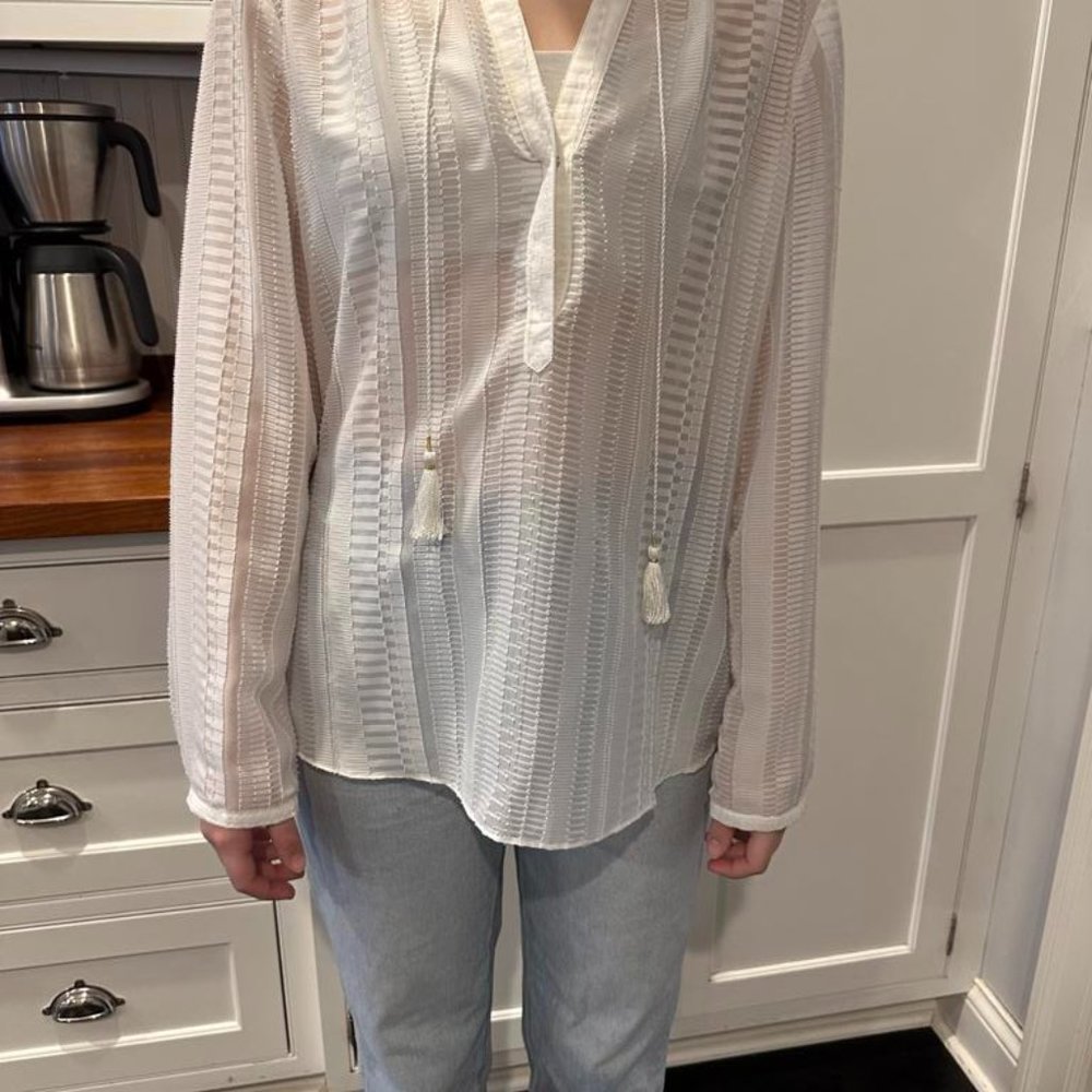 Nic and Zoe White Blouse
